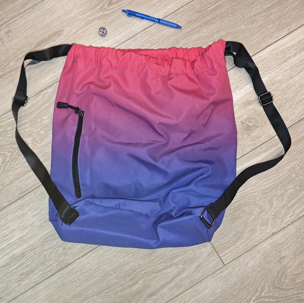 Gorgeous Rise-fit Tie-Dye Backpack with Black Accents